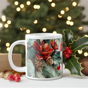 Kerststemming  Bone China Mok