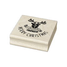 KERSTSTEMPEL - Christmas RENDIER Stamp