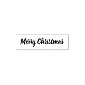 Kerststempel Merry Kerstmis Zelfinktende Stempel (Design)