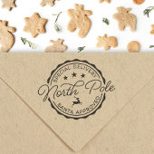 Kerststempel Speciale levering Sinterklaas Stamp Zelfinktende Stempel