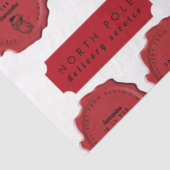 Kerststempel voor de kerststempel in de workshop v tissuepapier (Detail)