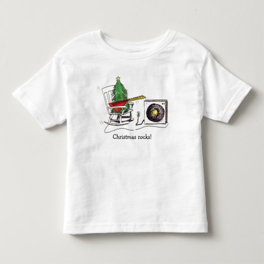 Kerststenen. Toddler T Kinder Shirts (Voorkant)