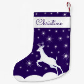 kerststeniging met rendiersneeuw bij Sta Kleine Kerstsok (Achterkant)