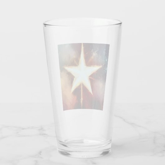 Kerstster 1 glas (Achterkant)