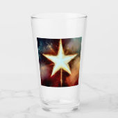 Kerstster 1 glas (Voorkant)