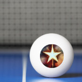 Kerstster (1) pingpongbal (Net)