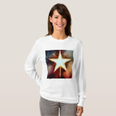 Kerstster 1 t-shirt (Voorkant volledig)