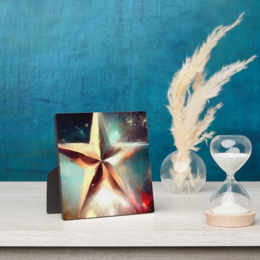 Kerstster 2 fotoplaat (Insitu)