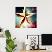 Kerstster 2 poster (Thuiskantoor)