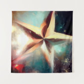 Kerstster 2 wandkleed (Voorkant (horizontaal))