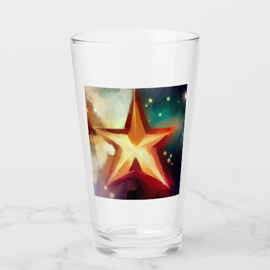 Kerstster 3 glas (Voorkant)