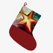 Kerstster 3 grote kerstsok (Voorkant (Hangend))