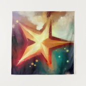 Kerstster 3 wandkleed (Voorkant (horizontaal))