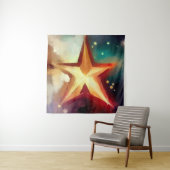 Kerstster 3 wandkleed (In situ)