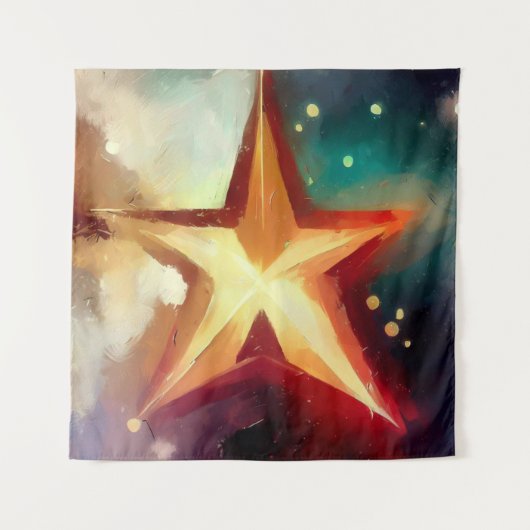 Kerstster 3 wandkleed (Voorkant)