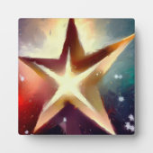 Kerstster 4 fotoplaat (Voorkant)