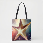 Kerstster 4 tote bag (Voorkant)