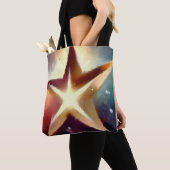 Kerstster 4 tote bag (Dichtbij)