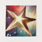 Kerstster 4 wandkleed (Voorkant (horizontaal))