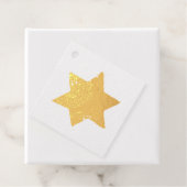 Kerstster Aardappel Print Bedankjes Labels (Met doos)