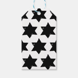 Kerstster Aardappel Print Cadeaulabel