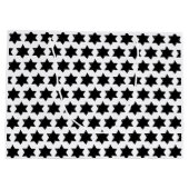 Kerstster Aardappel Print Groot Cadeauzakje (Achterkant)