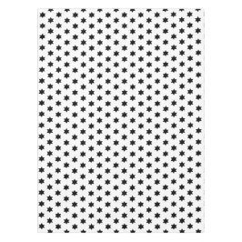 Kerstster Aardappel Print Patroon Tafelkleed