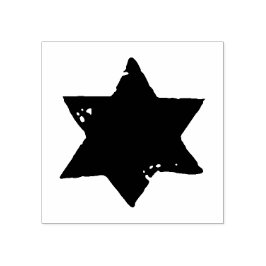 Kerstster Aardappel Print Rubberstempel