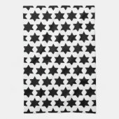 Kerstster Aardappel Print Theedoek (Verticaal)