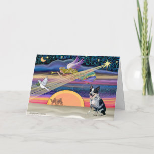 Kerstster - Australische kattenhond Feestdagen Kaart