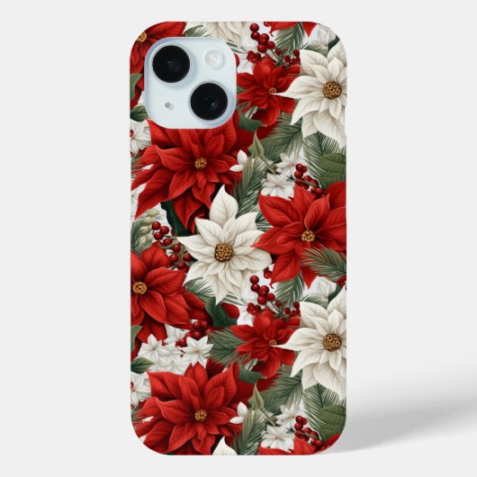 Kerstster – Bloemschikken voor de feestdagen Case-Mate iPhone Case (Achterkant)
