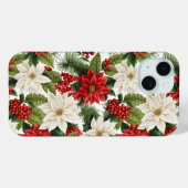 Kerstster – Bloemschikken voor de feestdagen Case-Mate iPhone Case (Achterkant (horizontaal))