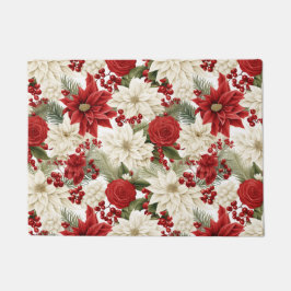 Kerstster – Bloemschikken voor de feestdagen Deurmat