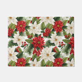 Kerstster – Bloemschikken voor de feestdagen Deurmat