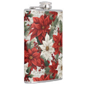 Kerstster – Bloemschikken voor de feestdagen Heupfles (Rechts)