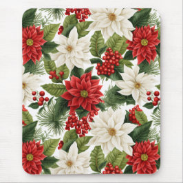 Kerstster – Bloemschikken voor de feestdagen Muismat