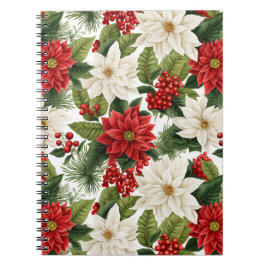 Kerstster – Bloemschikken voor de feestdagen Notitieboek