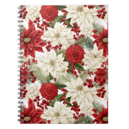 Kerstster – Bloemschikken voor de feestdagen Notitieboek