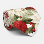 Kerstster – Bloemschikken voor de feestdagen Stropdas (Opgerold)