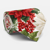 Kerstster – Bloemschikken voor de feestdagen Stropdas (Opgerold)