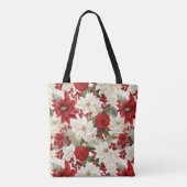 Kerstster – Bloemschikken voor de feestdagen Tote Bag (Achterkant)