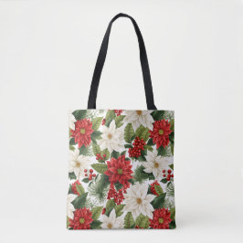Kerstster – Bloemschikken voor de feestdagen Tote Bag