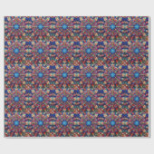 KERSTSTER CADEAUPAPIER (Vlak)