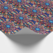 KERSTSTER CADEAUPAPIER (Hoek)