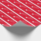 kerstster cadeaupapier (Hoek)