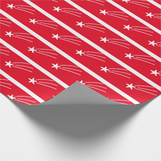 kerstster cadeaupapier (Hoek)