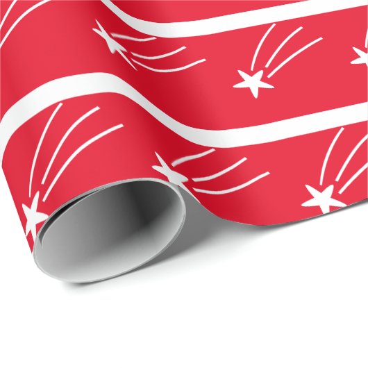 kerstster cadeaupapier (Rol Hoek)