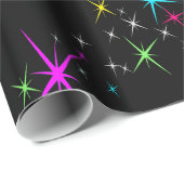 kerstster cadeaupapier (Rol Hoek)