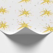 kerstster cadeaupapier (Hoek)