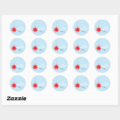 kerstster - cadeautjes voor kerstcadeautjes labels (Vel)